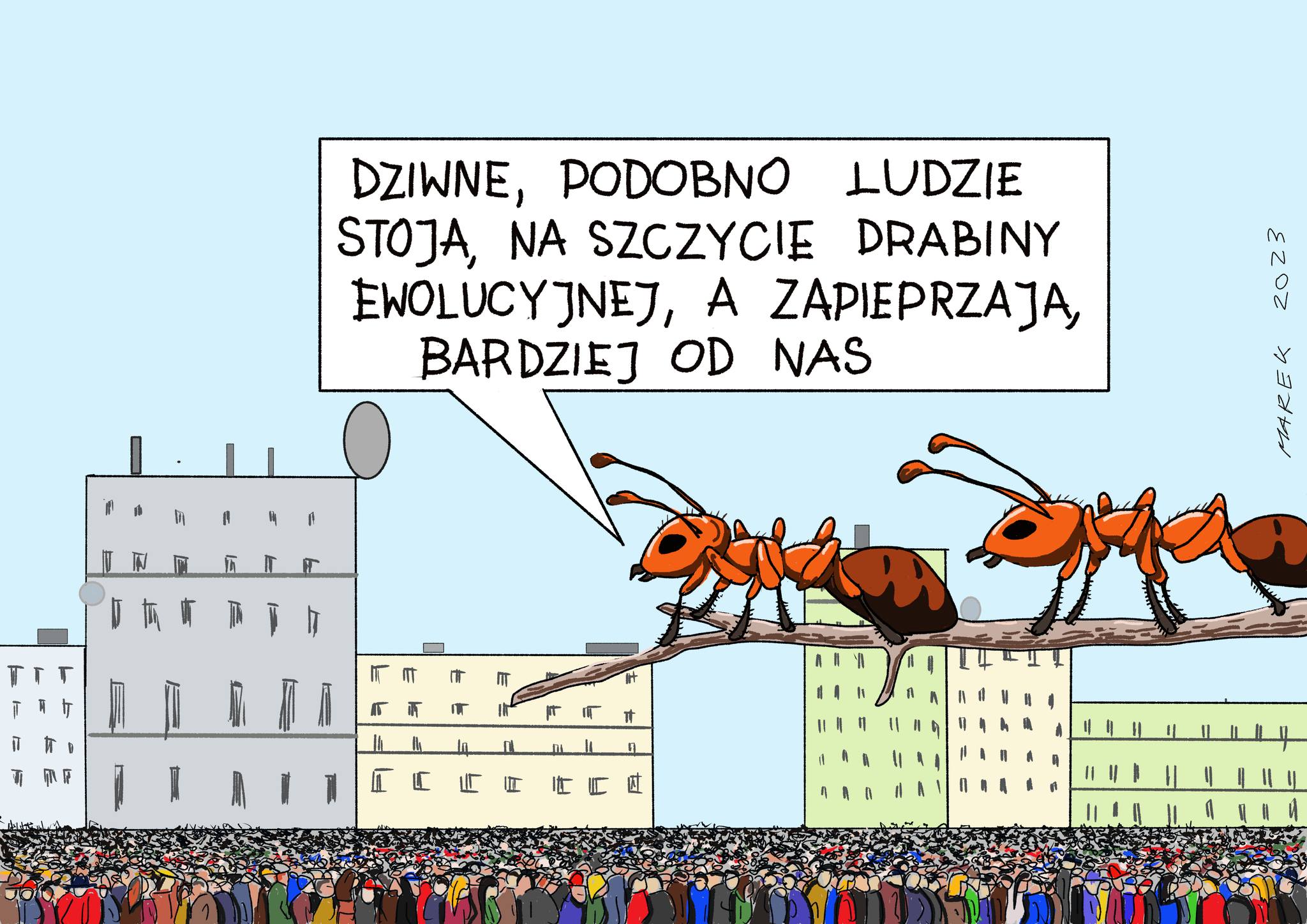 Nauczyciel z mieczem satyry