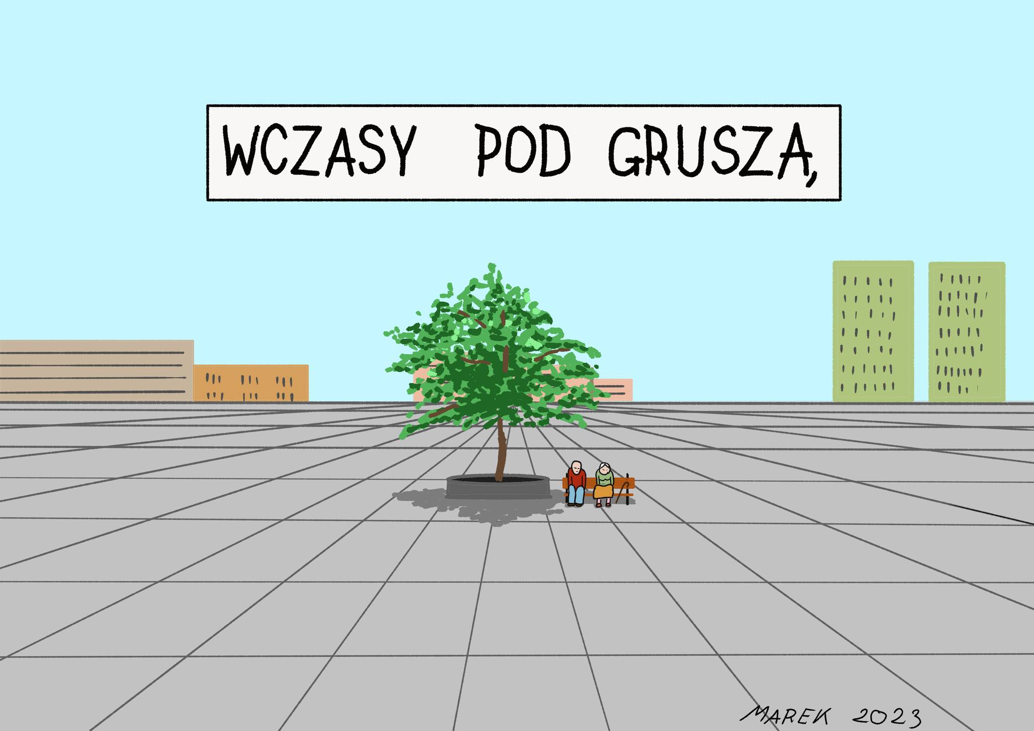 Nauczyciel z mieczem satyry