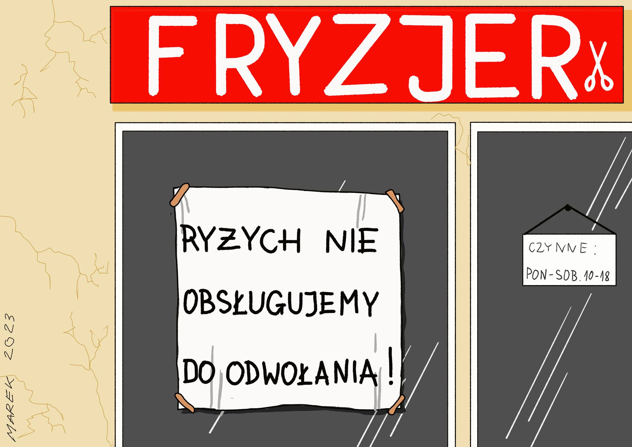 Nauczyciel z mieczem satyry
