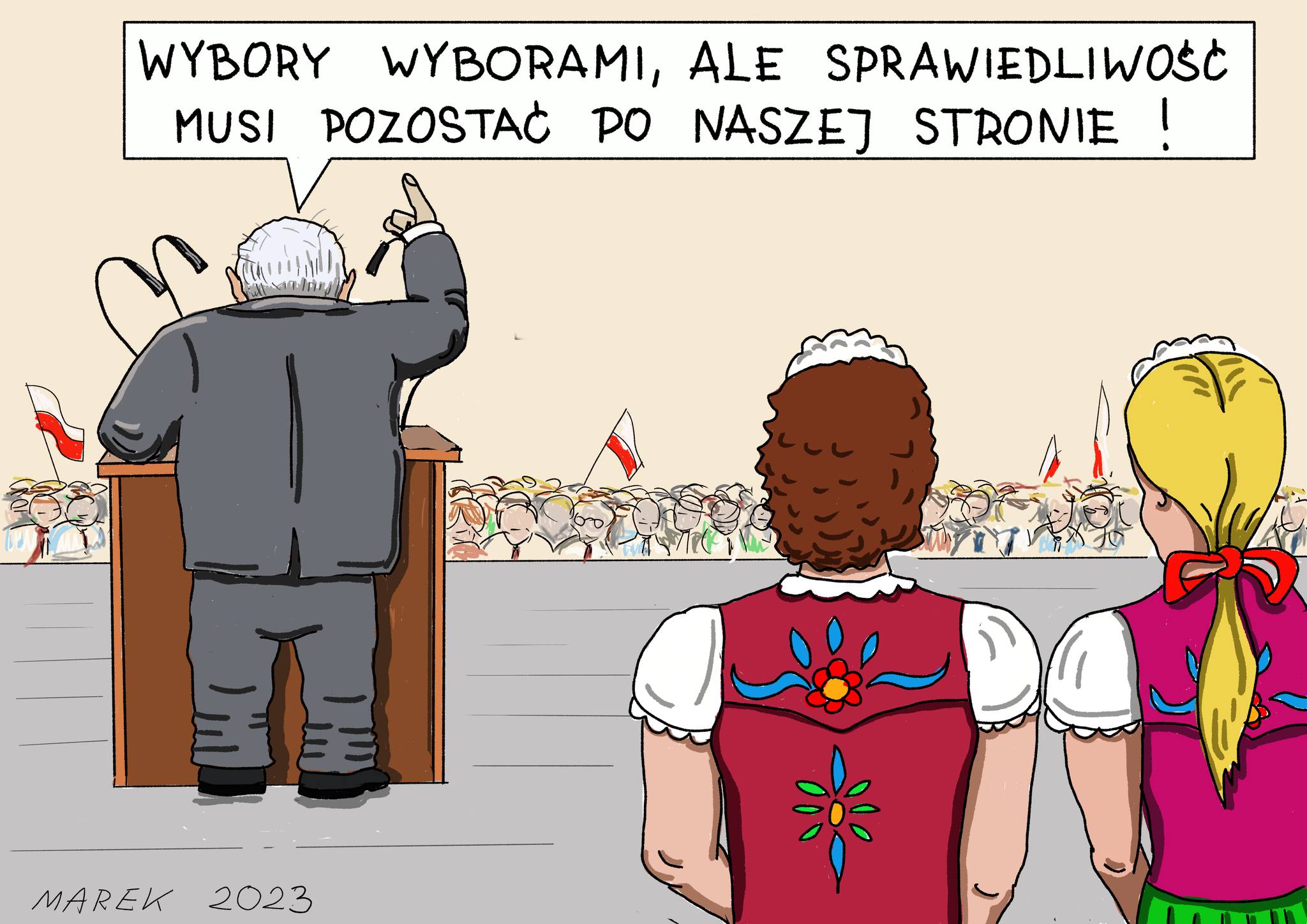 Nauczyciel z mieczem satyry