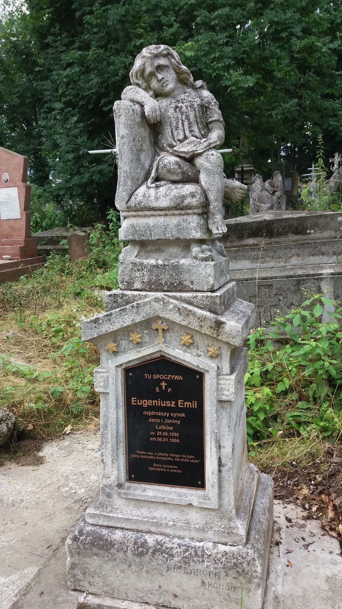 Polski cmentarz w partnerskim Drohobyczu