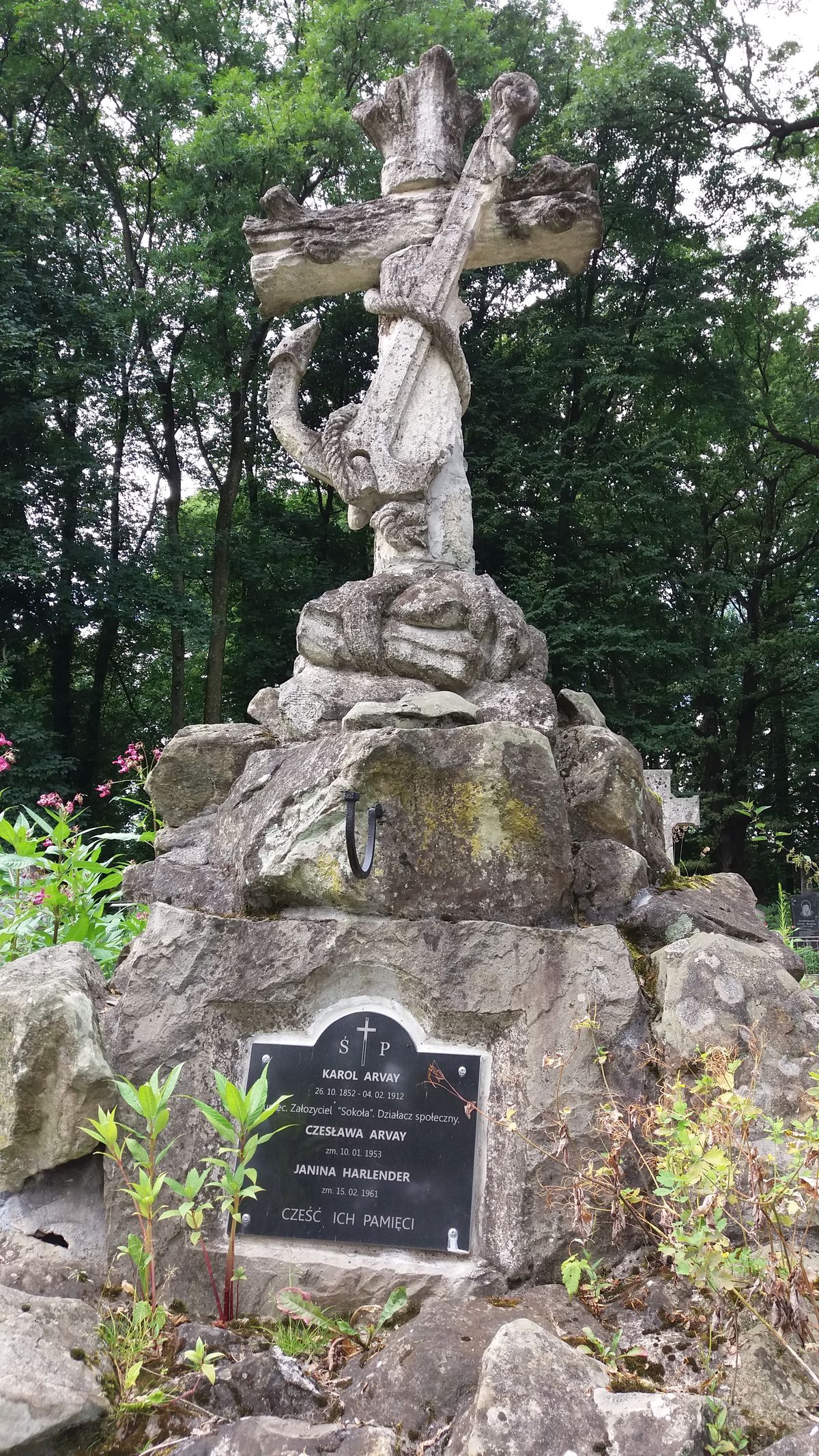 Polski cmentarz w partnerskim Drohobyczu