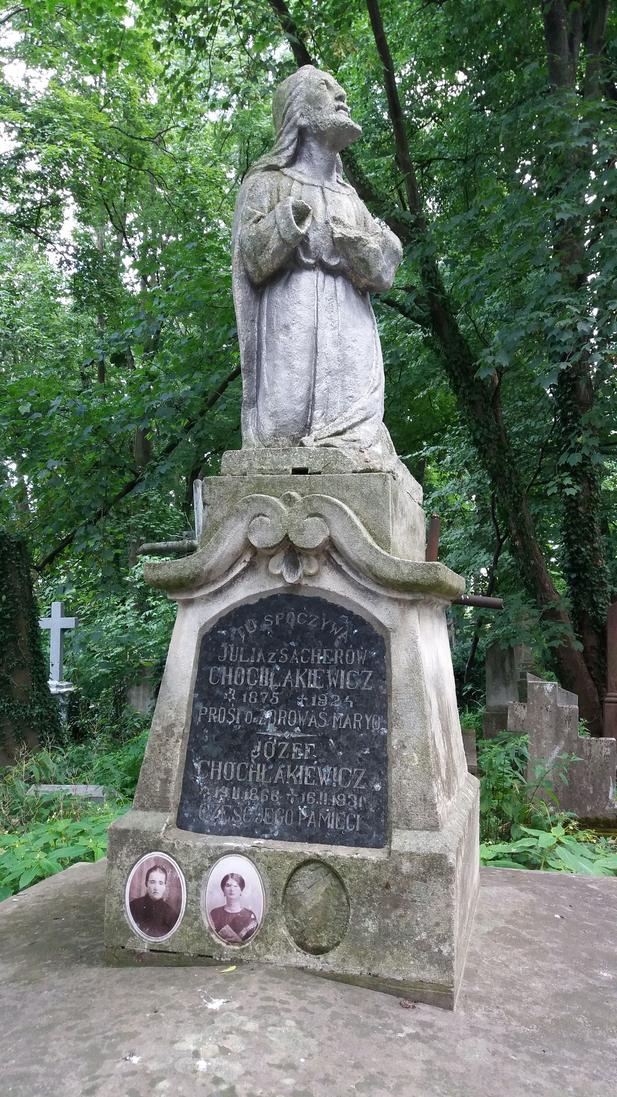 Polski cmentarz w partnerskim Drohobyczu