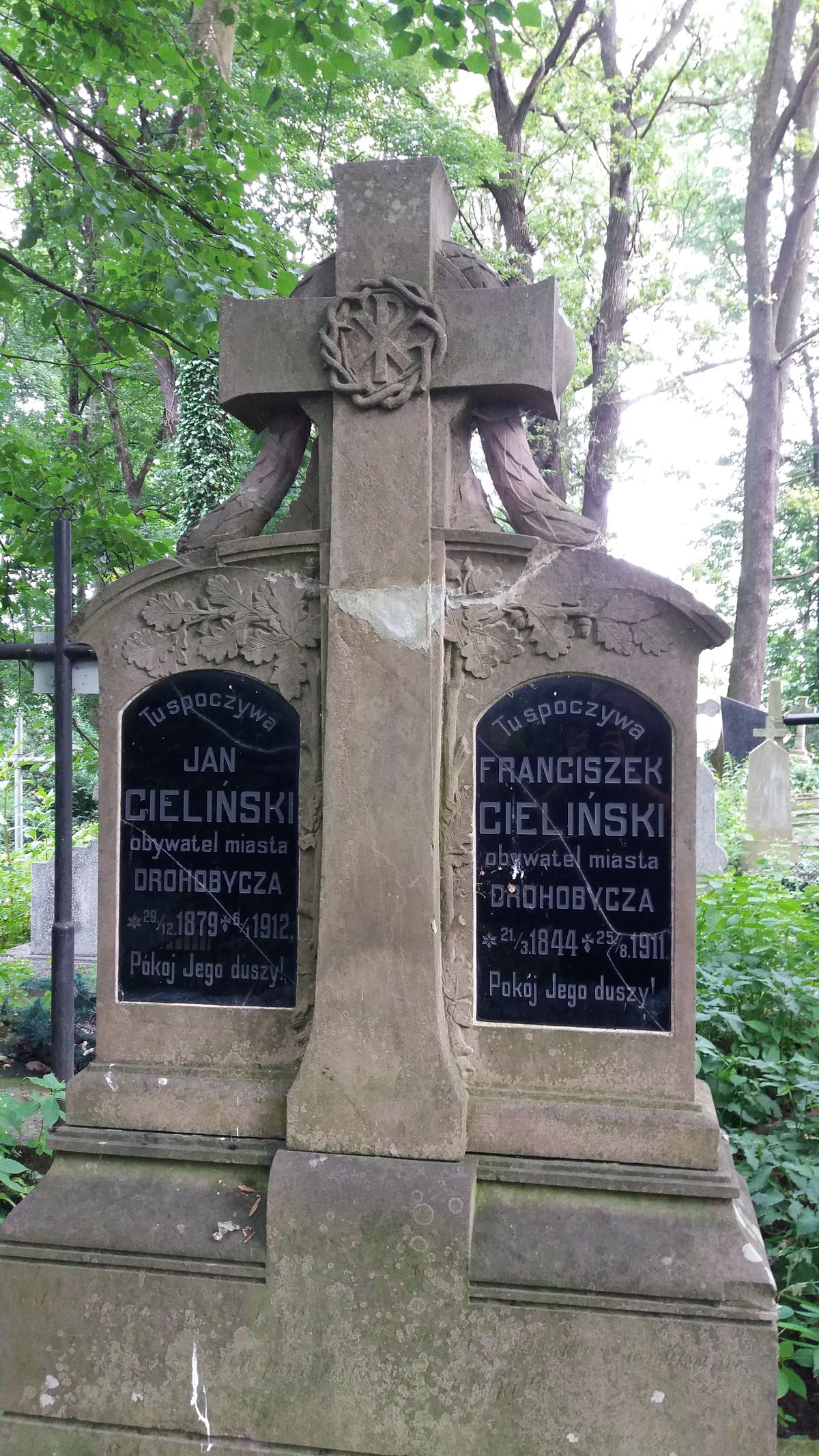 Polski cmentarz w partnerskim Drohobyczu