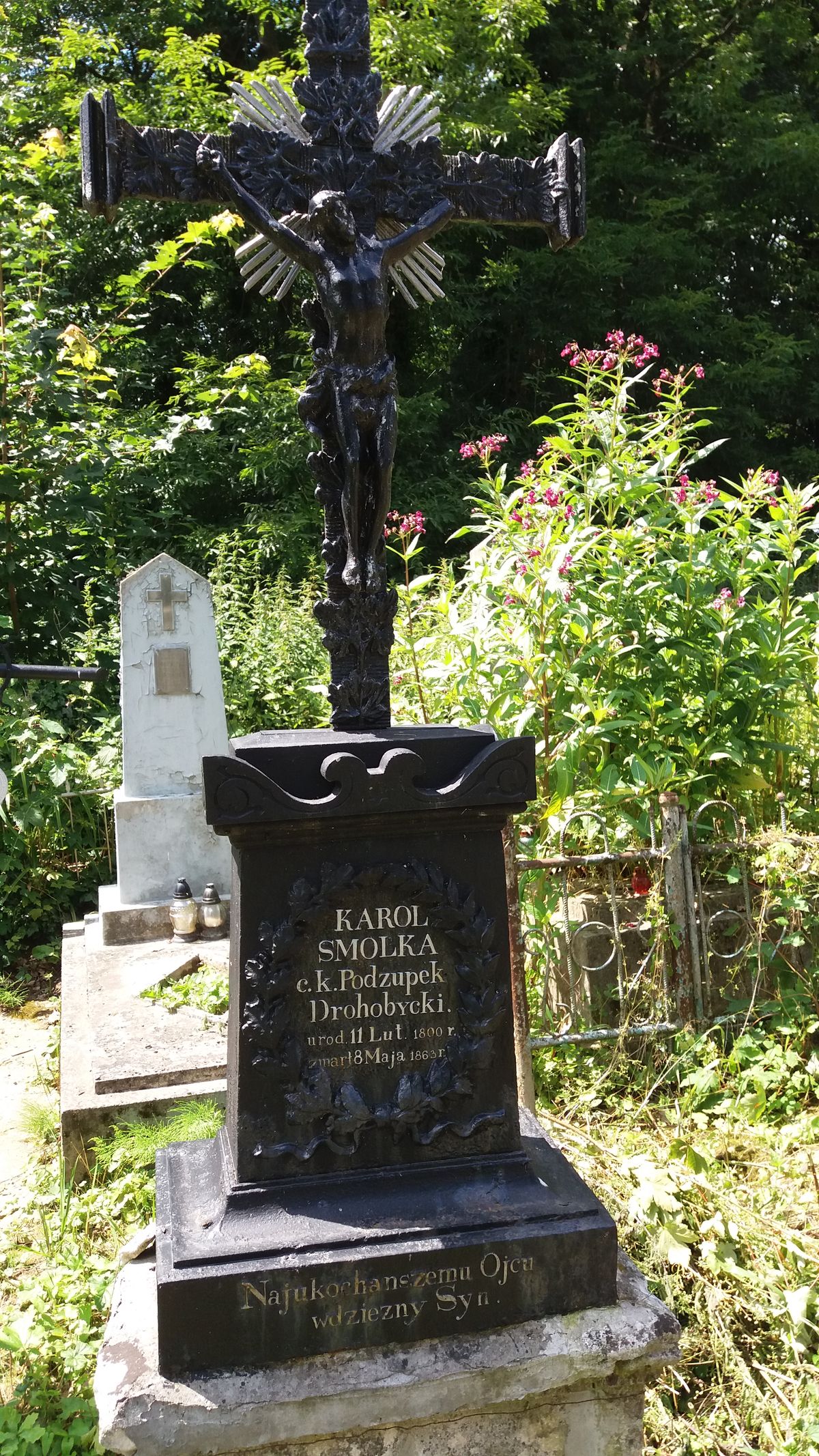 Polski cmentarz w partnerskim Drohobyczu