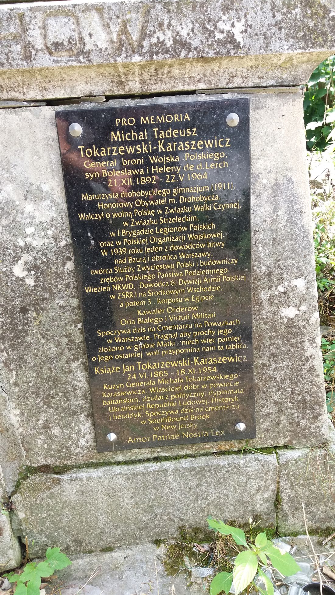 Polski cmentarz w partnerskim Drohobyczu