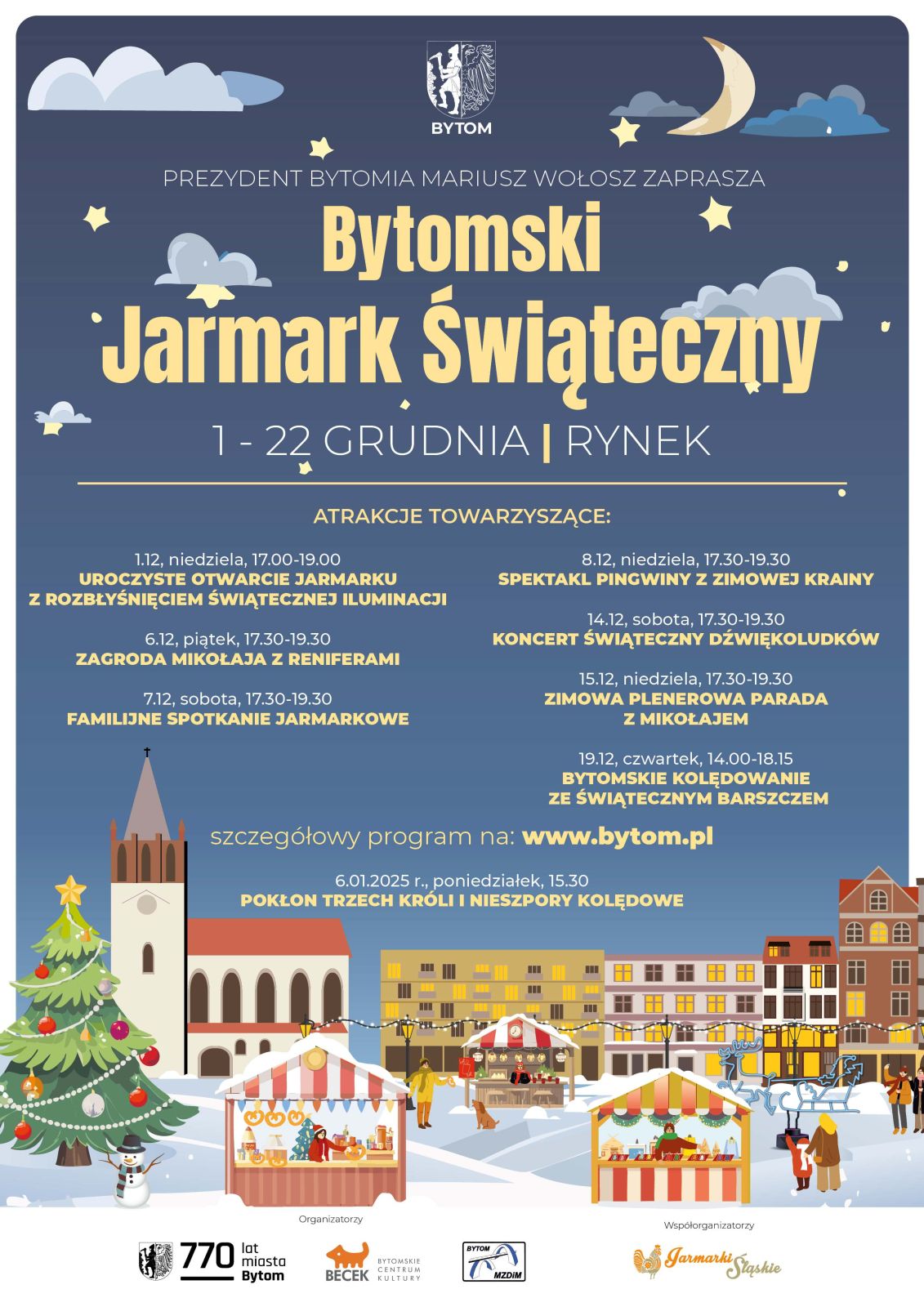  Jarmark świąteczny otwarty. Nie sposób się nim…