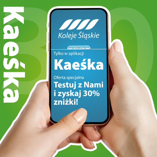  Koleje Śląskie mają własną aplikację…