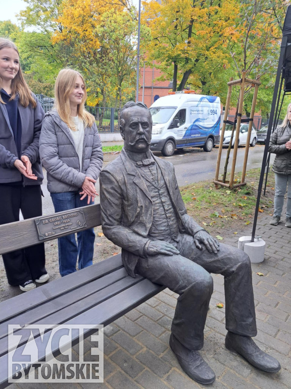 Odsłonięcie ławeczki nadburmistrza Brüninga
