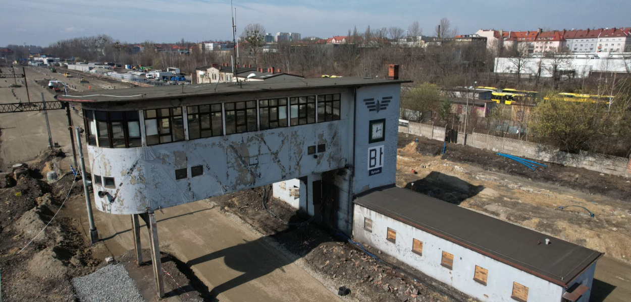 Zabytkowa nastawnia doczeka się odnowy