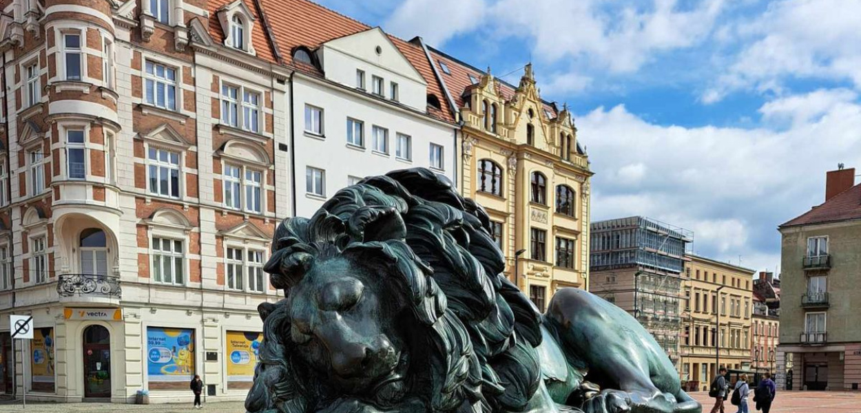 Symbol Bytomia, czyli śpiący lew