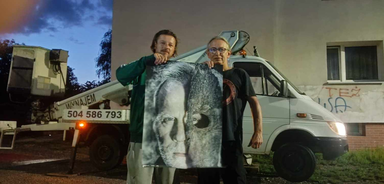 Roman Kostrzewski będzie miał swój mural