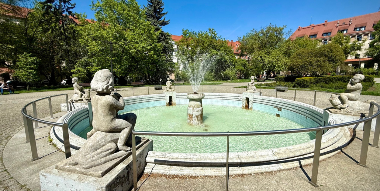 Fontanna urzeka urodą
