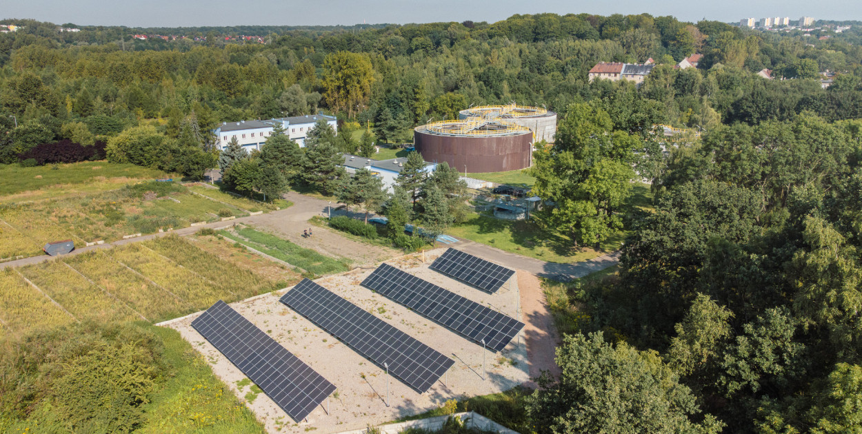 Na terenie oczyszczalni staną solary