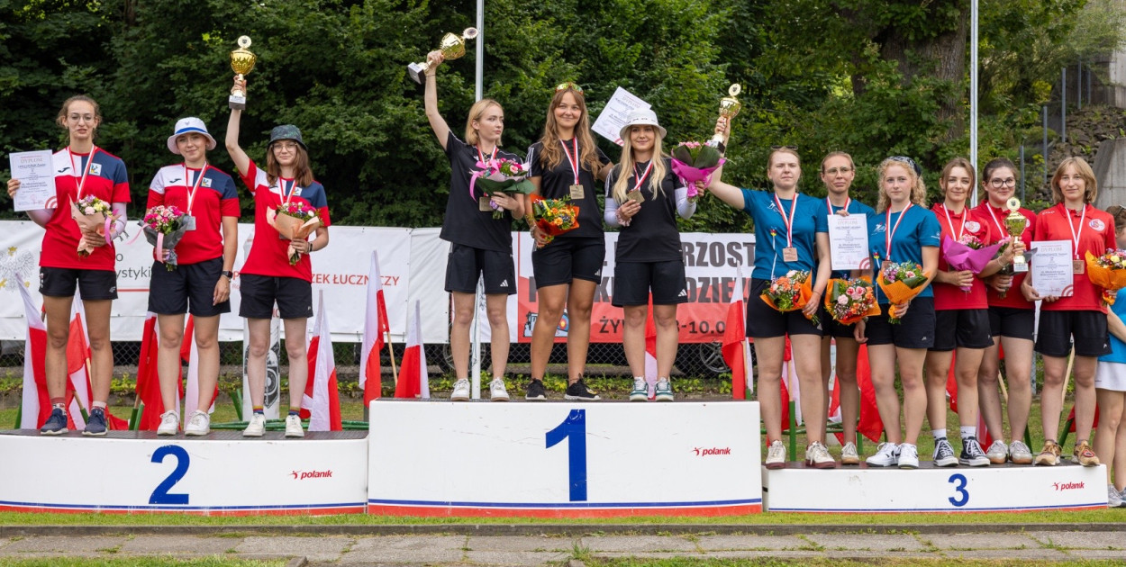 Bytomianki na najwyższym stopniu podium