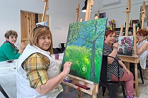 Zajęcia malarskie w Klubie Relaks w Szombierkach-645