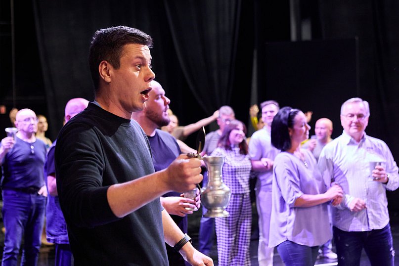 Próby przed jubileuszową  Halką