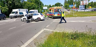  Nie ustąpił pierwszeństwa i zajechał drogę motorowerzyście-28706