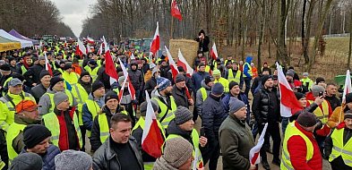 Uwaga na drogach w regionie. Trwają protesty-29265