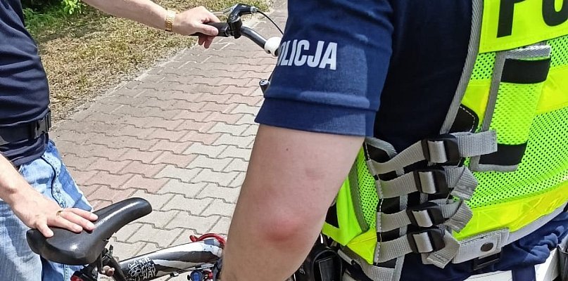 Rowerzysta był pijany i jechał krzywo - 29574