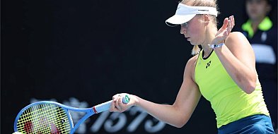 Maja Pawelska pięknie zagrała na australijskich kortach