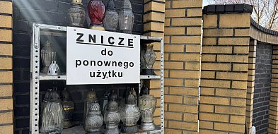 Darmowe znicze i ogólnodostępne zestawy porządkowe na cmentarzu komunalnym