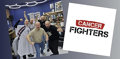 Wsparcie Cancer Fighters w Bytomiu. Chętni ogolili głowy