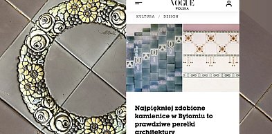 Bytom w Vogue’u? Tak! Można przeczytać o okładzinach ceramicznych