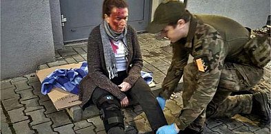 Drony spadły na Radzionków, ludzie potrzebowali pomocy