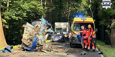 Niebezpieczne zdarzenie drogowe na bytomskim fragmencie DK94
