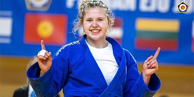 Magdalena Glubiak na najwyższym stopniu podium