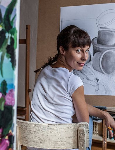 Kryklok, czyli rysunek, malarstwo i... koło garncarskie