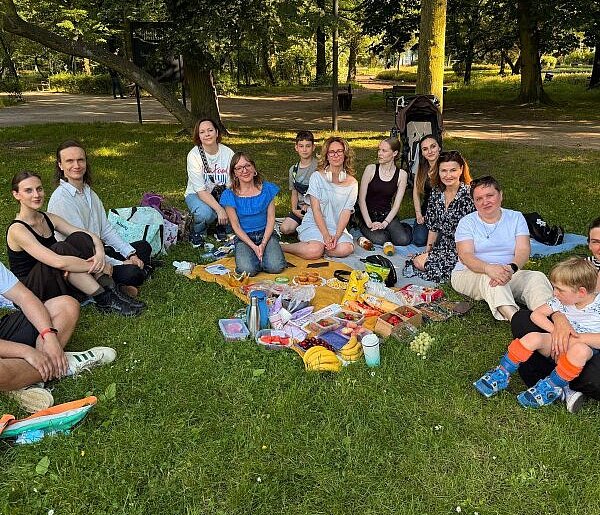 Piknik Języka Polskiego w bytomskim parku