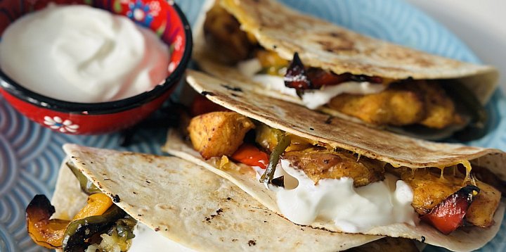 Fajitas z kurczakiem – kolorowe danie-30561