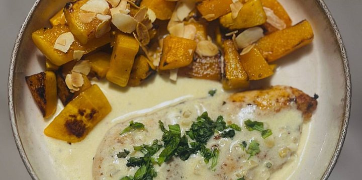 Kurczak w sosie maślano-cytrynowym-32149