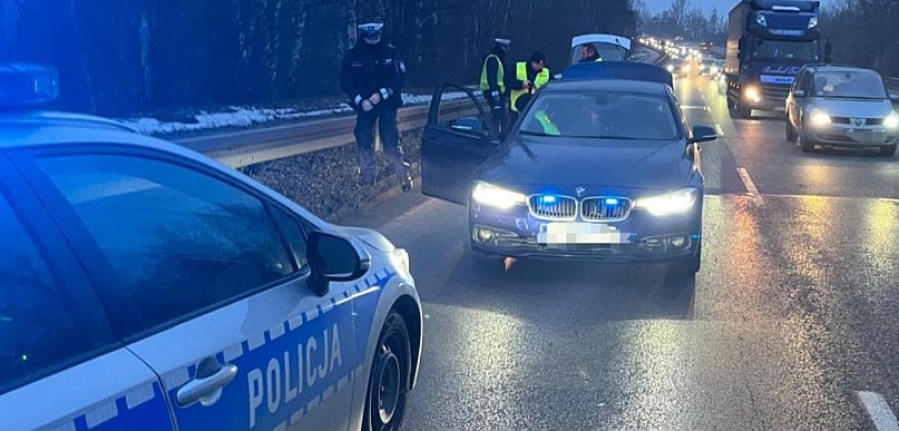 Policyjny pościg za piratem drogowym