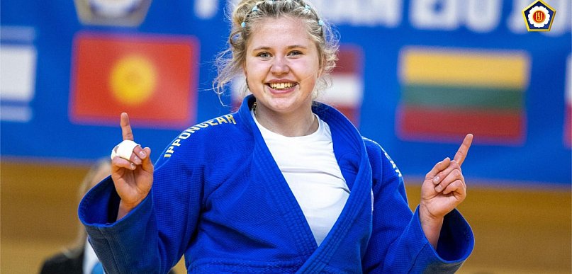 Magdalena Glubiak na najwyższym stopniu podium