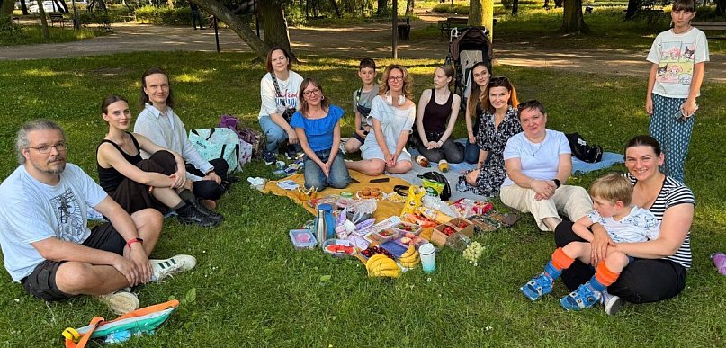 Piknik Języka Polskiego w bytomskim parku