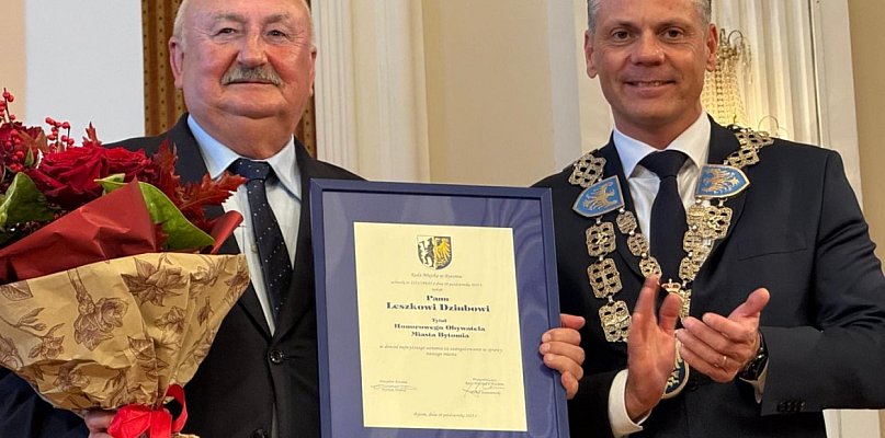 Leszek Dziub Honorowym Obywatelem Bytomia - 30585