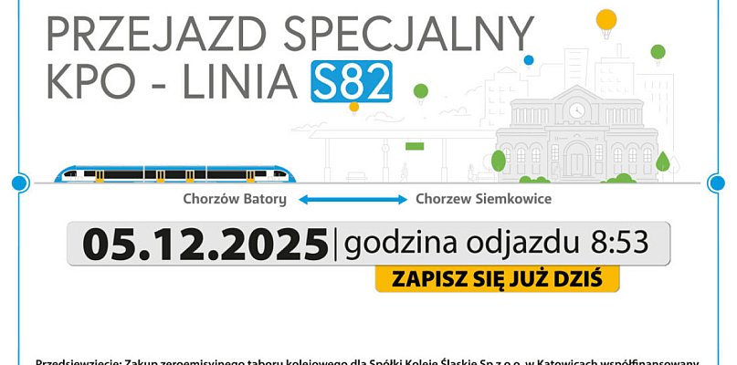 Materiał partnera: KŚ: Zapisz się na specjalny przejazd - 31443