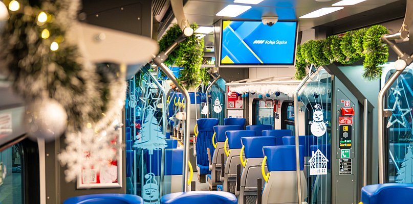 Materiał partnera: Świąteczny pociąg Kolei Śląskich - 31936