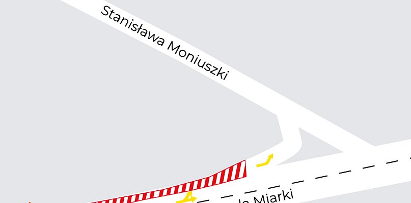 Uwaga kierowcy, zmiany na ul. Miarki