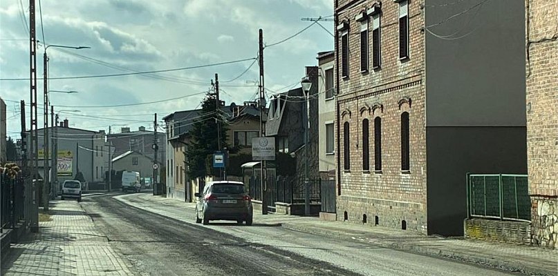 Ulica Norwida: warstwa ścieralna do wymiany