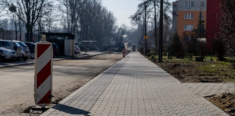 Kolejny etap przebudowy ul. Nickla w Miechowicach