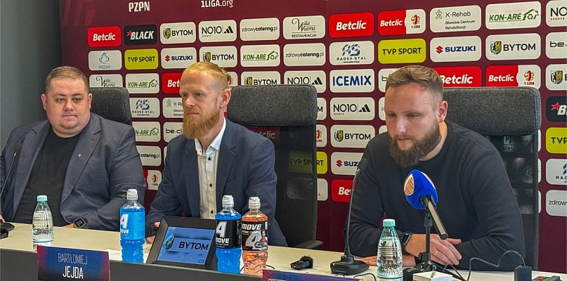 Polonia Bytom nie planuje zmiany trenera