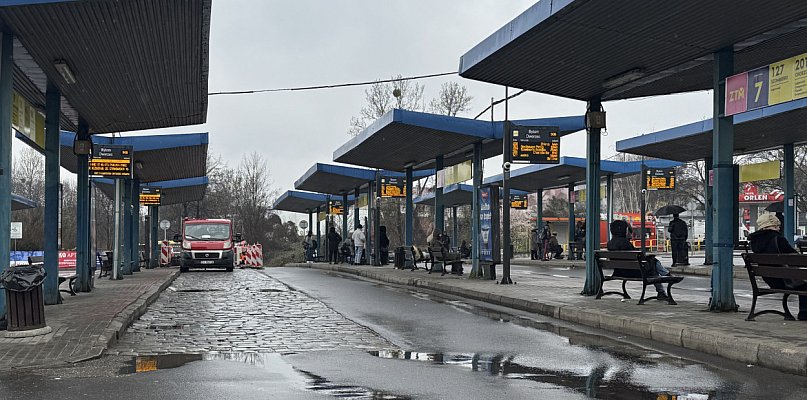 Na bytomskim dworcu autobusowym rozpoczęły się prace remontowe