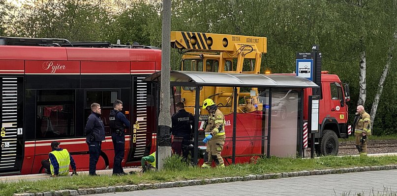 Śmiertelny wypadek na torowisku tramwajowym w Bytomiu