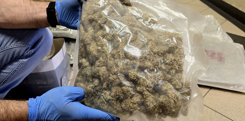 Razem ponad... 20 kilo! Tyle zioła przemycił z Holandii mieszkaniec Bytomia