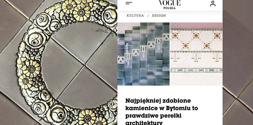 Bytom w Vogue’u? Tak! Można przeczytać o okładzinach ceramicznych