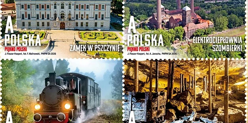 Nasze postindustrialne skarby trafiły na znaczki pocztowe